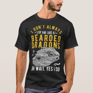 Tiny dinosaur Lizard Reptile Bearded Dragon T-Shirt