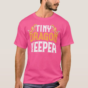 Tiny Dragon Keeper Leopard Gecko Lover Lizard Rept T-Shirt