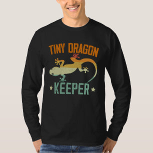 Tiny Dragon Keeper Reptile Leopard Gecko Lizard T-Shirt