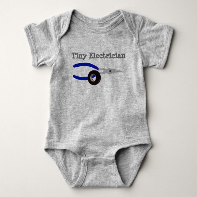 Tiny Electrician Bodysuit (Front)