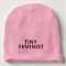 tiny feminist beanie
