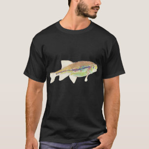 Tiny Fish Illustration, Realistic Guppy Art T-Shirt