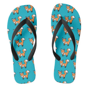 Tiny Fox Flip Flops
