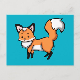Tiny Fox Postcard