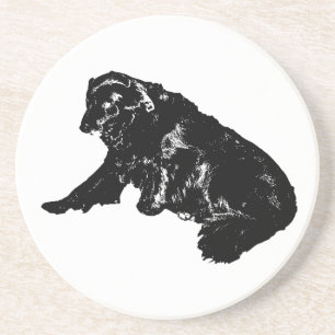 Tiny Gallery: Side-Rest Retriever Coaster