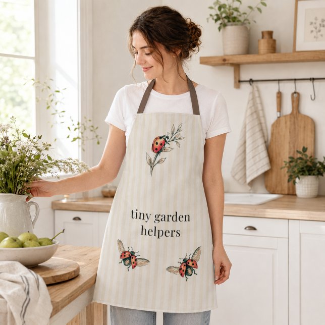 Tiny Garden Helpers Ladybug Apron (Creator Uploaded)