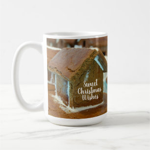 Tiny Gingerbread House Holiday Coffee Mug