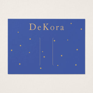 Tiny Gold Stars Hair Clip Barrette Display Card