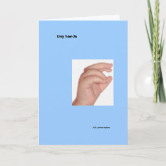 Tiny Hands Announcement