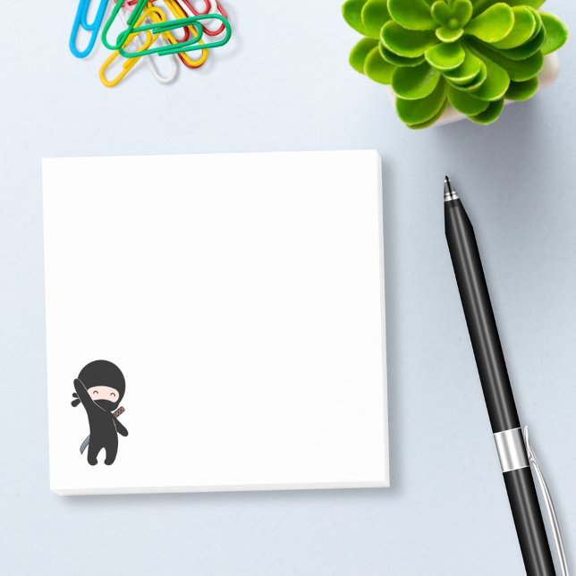Tiny Happy Ninja Post-it Notes (Creator Uploaded)