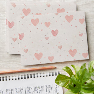 Tiny Heart Pattern Envelope