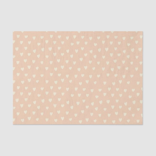 Tiny Hearts Light Tissue Paper (Front)