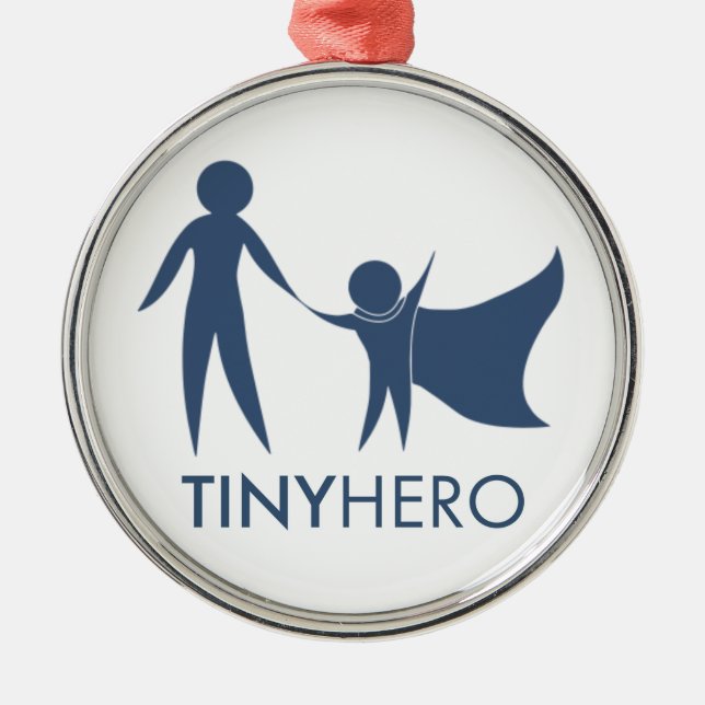 Tiny Hero Premium Ornament (Front)