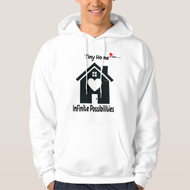 Tiny Home Infinite Possibilities Minimalist Hoodie (Front)