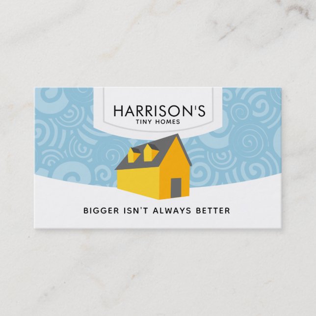 Tiny Homes Business Cards (Front)
