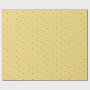 Tiny Honeybees Honey Yellow Apiary Product Wrap Wrapping Paper