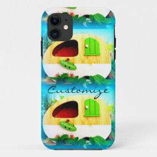 tiny house casa caravan iPhone 11 case