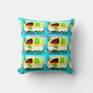 Tiny house casa caravan Thunder_Cove Cushion