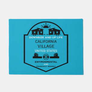 Tiny House Communities Editable Doormat