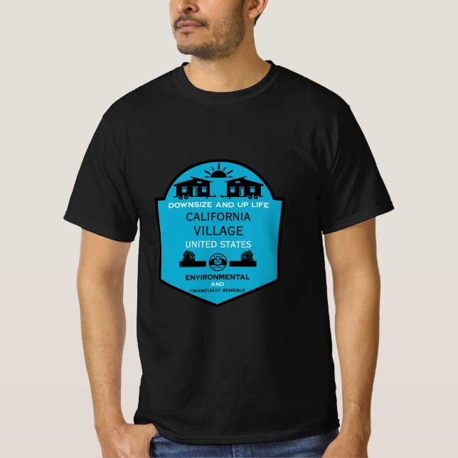 Tiny House Communities Editable T-Shirt (Front)