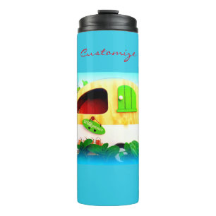 tiny house gypsy caravan thermal tumbler