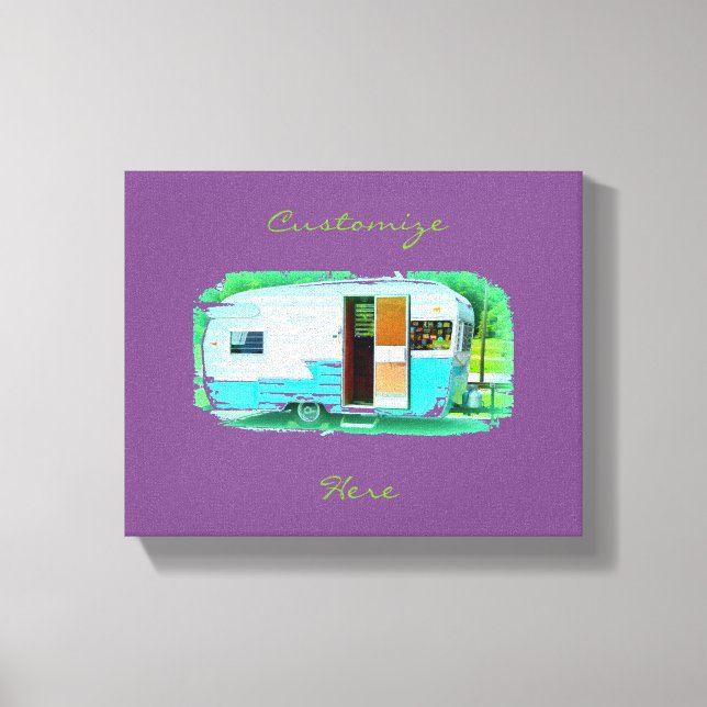 Tiny house gypsy caravan Thunder_Cove Canvas Print (Front)