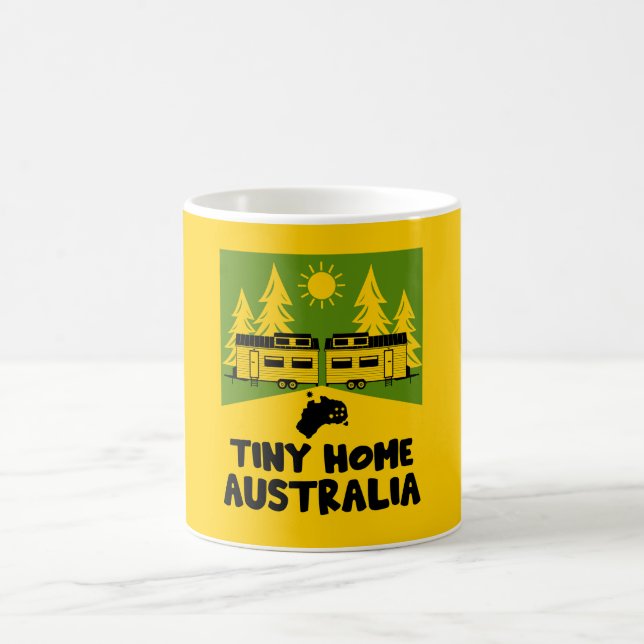 Tiny House Home Australia Coffee Mug (Center)