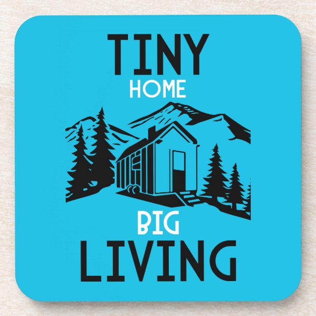 Tiny House Home Decor  Coaster (Front)