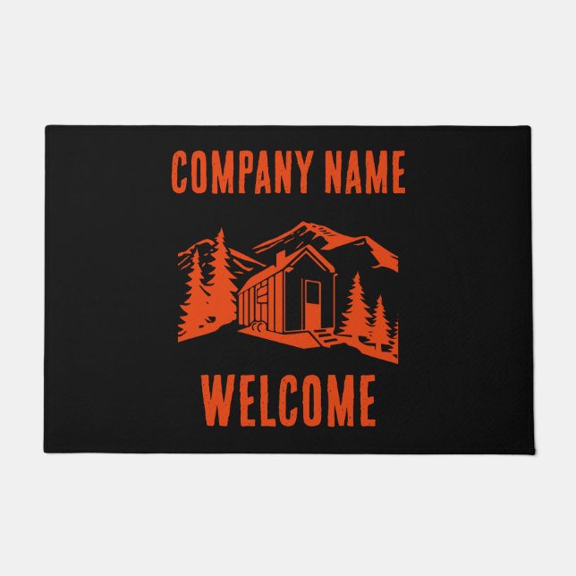Tiny House Home Decor  Doormat (Front)