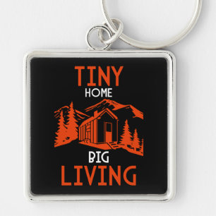Tiny House Home Decor Key Ring