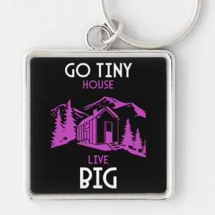 Tiny House Home Decor Key Ring