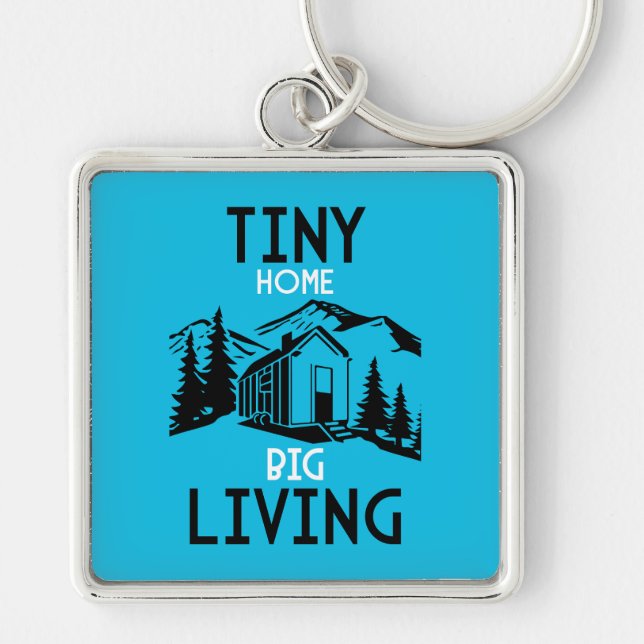 Tiny House Home Decor  Key Ring (Front)