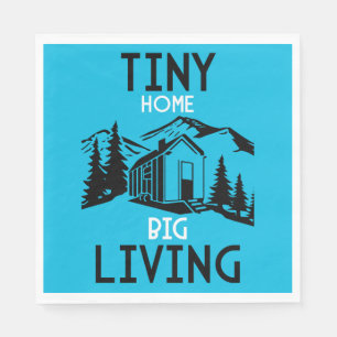 Tiny House Home Decor Napkin