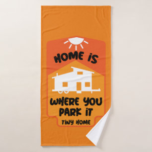 Tiny House Living - Tiny Homes Bath Towel