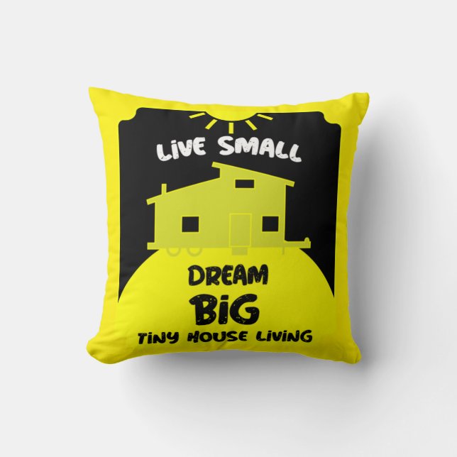 Tiny House Living - Tiny Homes   Cushion (Front)