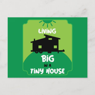 Tiny House Living - Tiny Homes    Postcard