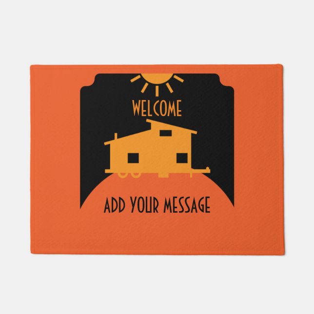 Tiny House Living - Tiny House Nation   Doormat (Front)