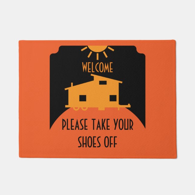 Tiny House Living - Tiny House Nation   Doormat (Front)