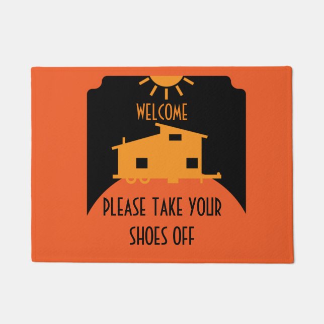 Tiny House Living - Tiny House Nation   Doormat (Front)