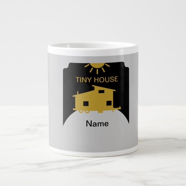 Tiny House Living - Tiny House Nation  Large Coffee Mug (Front)