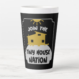 Tiny House Living - Tiny House Nation  Latte Mug