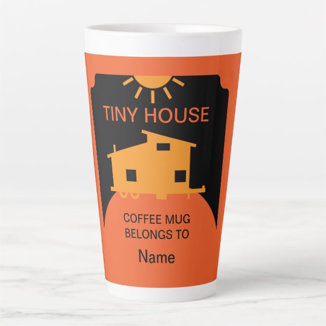 Tiny House Living - Tiny House Nation  Latte Mug (Front)