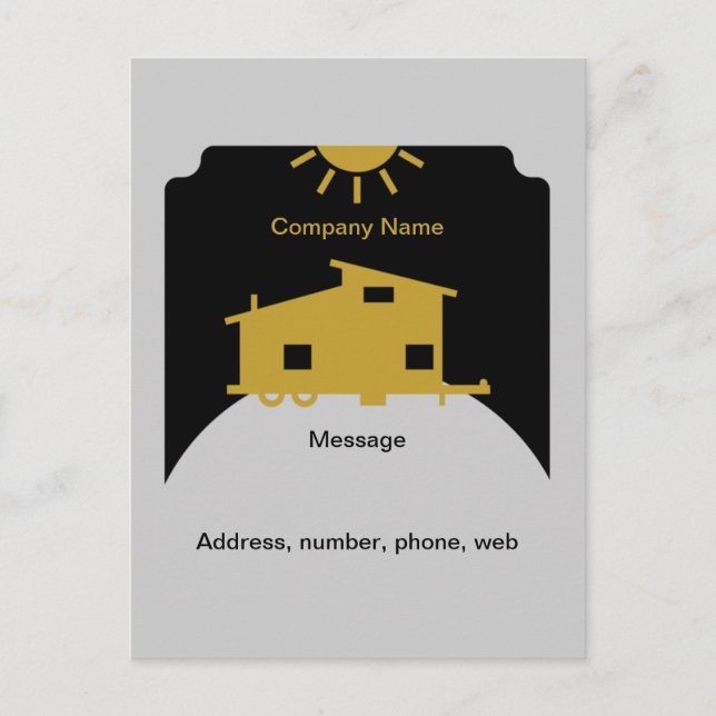 Tiny House Living - Tiny House Nation Postcard (Front)