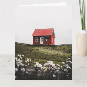 TINY HOUSE OFF THE GRID BIRTHDAY CARD