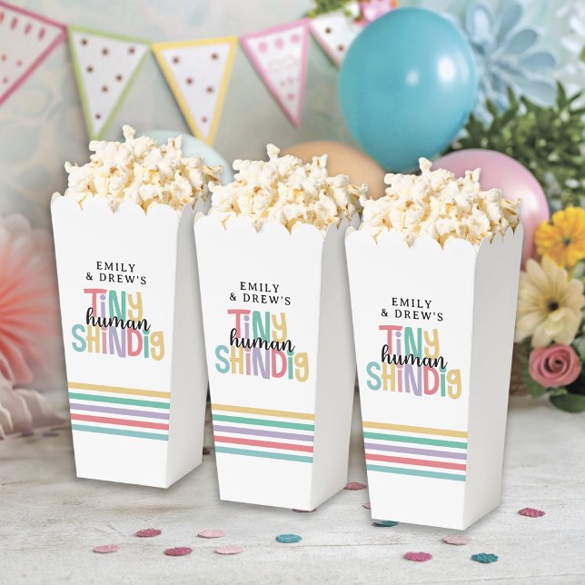 Tiny Human Shindig Cute Rainbow Colours Favour Box (Creator Uploaded)