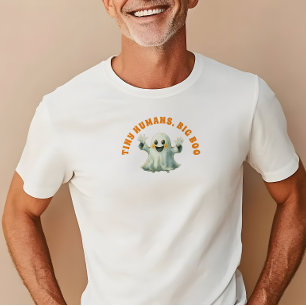 Tiny Humans Big Boo Halloween Teacher T-Shirt