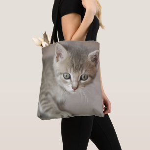 Tiny Kitten Tote Bag