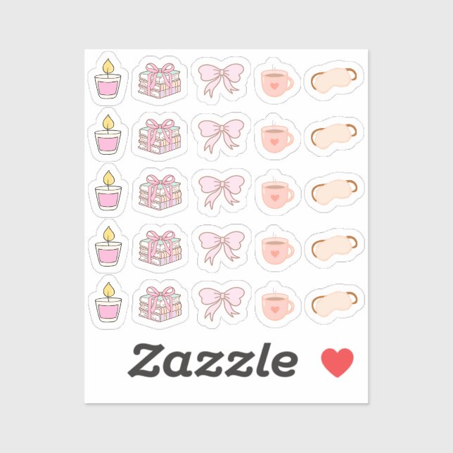 Tiny latte bunny sleeping time (Sheet)