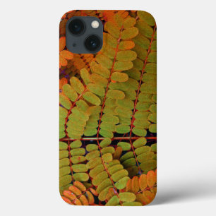 Tiny Leaves Pattern iPhone 13 Case