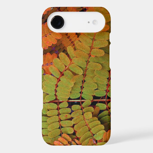 Tiny Leaves Pattern Case-Mate iPhone Case (Back)